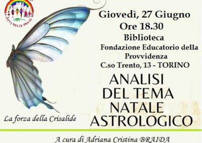 LOCANDINA EVENTO TEMA NATALE ASTROLOGICO